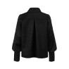 Black wool shirt