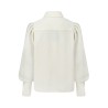 Ecru wool shirt