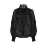 Black lace shirt