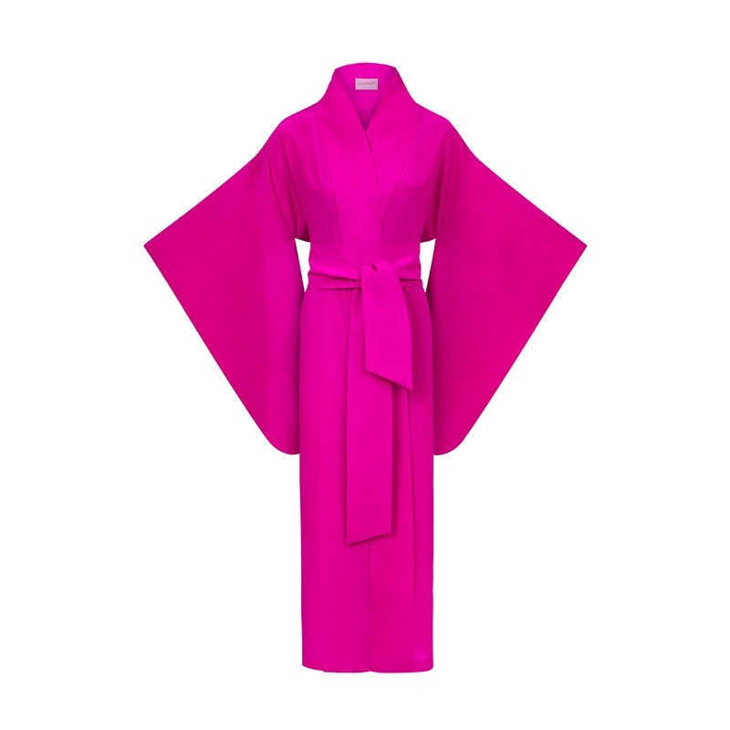 Kimono jedwab maxi